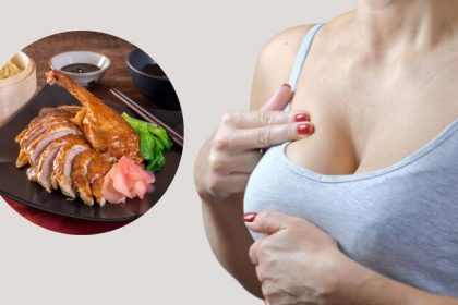 nâng ngực ăn thịt vịt