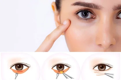 tạo mí mắt dưới